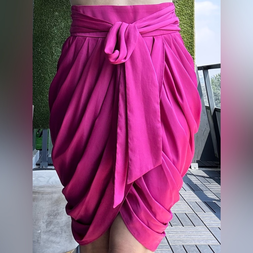 BCBGMaxAzria Fuchsia Dress